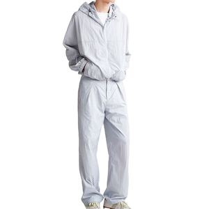 Élégant décontracté hiver coupe-vent survêtements hommes formation fermeture élastique extérieur deux pièces dessin Polyester/coton ensembles 2026 - Product Image 5