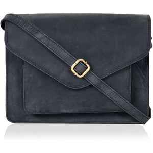 Bolso de hombro de moda de cuero de vaca granulado para mujer, bolso cruzado compacto para mujer - Product Image 2
