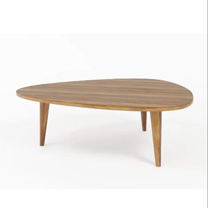 Mesa de centro Triangular moderna, muebles de sala de estar duraderos convertibles hechos a mano - Product Image 1