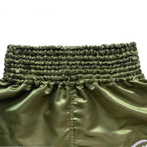 Pantalones Cortos Deportivos Profesionales Ligeros y Transpirables con Logotipo Personalizado, Ropa de Artes Marciales, Pantalones Cortos de Muay Thai, Boxeo, Kickboxing, OEM - Product Image 3