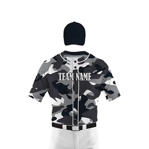 ชุดเบสบอลทีมกีฬาสีตามสั่งสำหรับผู้ชาย รุ่นใหม่ล่าสุด ชุดเบสบอลกีฬาสั่งทำพิเศษสำหรับขาย บริการ OEM จากปากีสถาน - Product Image 3