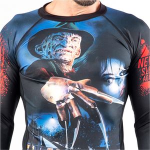 MMA Rash Guard Concevez votre propre chemise de compression par sublimation BJJ Rash guard Imprimé personnalisé Hommes - Product Image 4