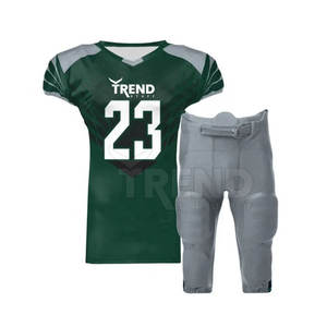 La mejor camiseta de fútbol americano juvenil XL, conjunto de uniformes transpirables con patrón impreso personalizado de alta calidad, producto de gran oferta - Product Image 1