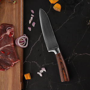 Couteau de chef damas personnalisé | Couteaux professionnels en acier damas pour usage quotidien de restaurant de cuisine avec boîte - Product Image 5