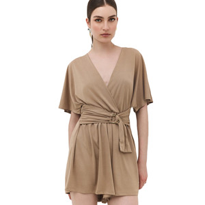 Mono de manga corta con cuello en V - Product Image 2