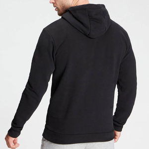 Sweat à capuche d'hiver pour homme - Tissu polaire 100% polyester Anti-froissement Écologique Séchage rapide Coupe-vent Respirant Teint uni - Product Image 6
