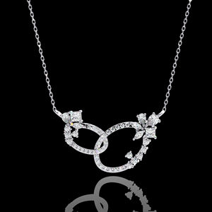 Mecylife จี้สร้อยคอต่างประเทศของขวัญดีไซน์หรูหราสร้อยคอแต่งงานวินเทจ - Product Image 5