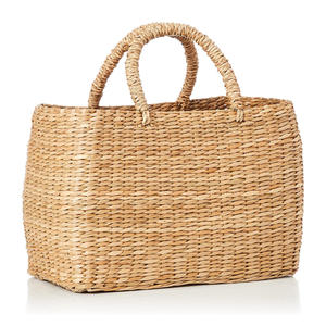 Sacs en herbe de mer personnalisés avec logo et design, vente en gros d'usine, sac à main en herbe de mer, sac en fibre de paille - Product Image 2