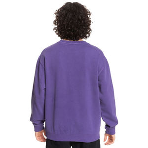 Sweat-shirt homme sur mesure 100% coton lourd 330g personnalisé couleur unie violet pour la saison d'hiver - Product Image 3