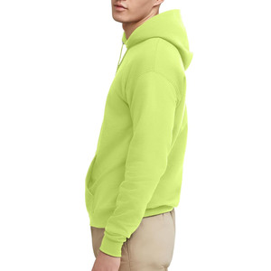 เสื้อฮู้ดผ้าฝ้ายฟลีซสำหรับผู้ชายแบบสั่งทำพิเศษ ใส่โลโก้และข้อความของคุณเอง เสื้อฮู้ดแบบสวมหัวสำหรับผู้ชาย - Product Image 4