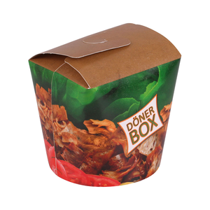 Caja para Doner Kebab, Empaque Autoarmable para Comida para Llevar, Fideos - Product Image 1