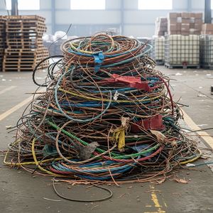 Chatarra de Cable de Cobre Aislado con PVC para Suministro a Granel, Alta Pureza, Recuperación Industrial, Limpia - Product Image 5