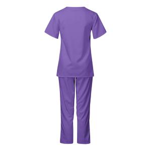 Uniforme médico personalizado para hombres y mujeres Ropa de hospital de algodón cómoda en estilos únicos para enfermeras - Product Image 2
