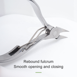 Professional Custom Logo Double Spring Nail Clippers Toes Dead Skin <b>Trimming</b> Nipper Manicure Cuticle Nipper - Product Image 6