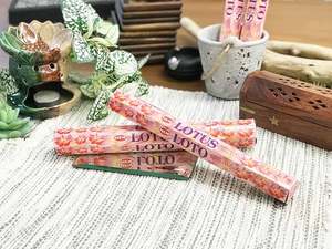 Bâtonnets d'encens HEM Lotus 120 bâtonnets (6 boîtes) 9 pouces de long fabriqués à la main Agarbatti pour la méditation, le yoga et le spa arôme floral naturel - Product Image 6