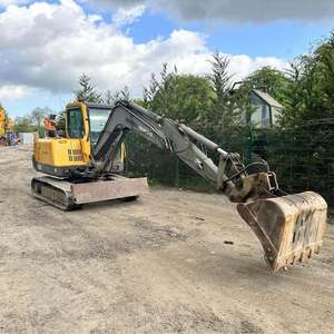 Mini-excavatrice Volvo EC55 2003 d'occasion en bon état avec moteur, boîte de vitesses, godet de 0,18 m³, puissance de 36 000 W - Product Image 5