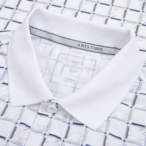 Aristino algodón Regular Fit hombres para camisa APS074S3 Smart Casual estampado manga corta venta al por mayor precio caliente - Product Image 5