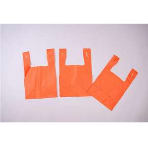 โฆษณาซูเปอร์มาร์เก็ต อาหารลดราคา ขายดีจากโรงงานต่างประเทศ เสื้อยืดทรงวี กระเป๋าช้อปปิ้งผ้าไม่ทอ ขายดี จำนวนมาก - Product Image 5