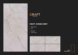 Azulejos de porcelana de mármol blanco de diseñador Premium de 800x1600mm Espacios de aspiración elegantes para villa residencial comercial para pared de piso - Product Image 3