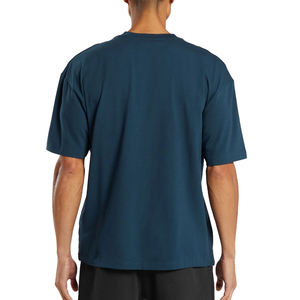 T-shirt de sport surdimensionné de luxe pour hommes, couleur unie, impression de logo personnalisée, respirant, séchage rapide, directement à l'usine, OEM, grande taille - Product Image 2