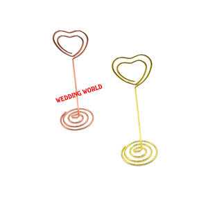 Premium Stylish Eco-friendly Customizable Metal <b>Card</b> Stand Holder Classic Design Top Selling Best Quality <b>for</b> Office Restaurant - Product Image 2