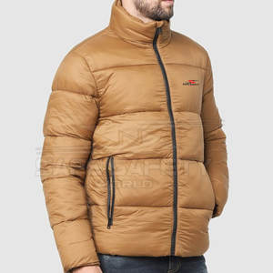 แจ็กเก็ตปลาปักเป้าสำหรับผู้ชายกลางแจ้งแบบหนาแฟชั่นลำลองแจ็กเก็ตปลาปักเป้าทำเอง - Product Image 3