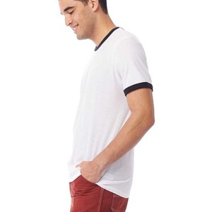 T-shirt à col rond en coton biologique pour homme - Product Image 4