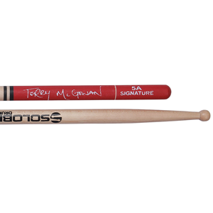 Solobeat DRUMSTICK 5A Punta de bola de arce natural de color personalizado (diámetro 1,44 cm altura 40,64 cm) - Product Image 3