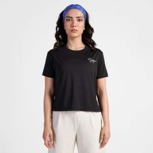 Max Fitness Black Yoga <b>Top</b> Tee - Product Image 1