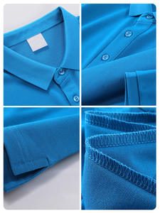 Camisetas Polo para Hombre Talla Grande, 210 g/m², Algodón Grueso de Alta Calidad, Polos Personalizados de Moda para Hombre, Transpirables, Talla XL, con Botones y Estampado - Product Image 4