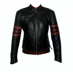 Chaqueta de cuero Chaqueta europea para hombre Motorwear juvenil Color a juego 2024 Gran nueva ropa de cuero de moda 2025 - Product Image 3