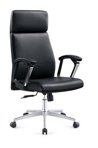 Nhà khách sạn Văn phòng điều Hành Quản Lý Ông Chủ xoay Chức năng ghế máy tính bảng lưới PU ghế da với Chrome kim loại cơ sở - Product Image 3