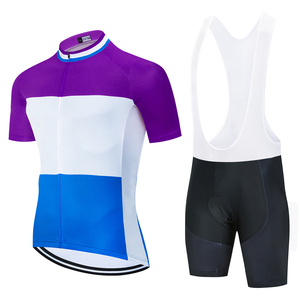 Nouveau design de vêtements de cyclisme OEM uniformes de vélo à manches longues et courtes ensemble de maillot de vélo à impression personnalisée ensemble de cyclisme de vélo respirant - Product Image 5