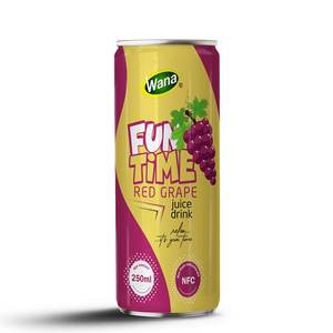 Wana Bebida Best Seller NFC Jugo de manzana 250ml Lata Sin conservantes Bajo en carbohidratos Bajo en calorías Sandía Ingrediente primario Saludable - Product Image 3