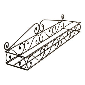 Panier suspendu ovale en fer de qualité supérieure, pot en métal noir pour garde-corps, décoration de balcon, terrasse, jardin extérieur, meilleur prix - Product Image 3