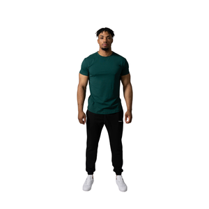 Pantalon de jogging pour homme, noir, taille haute élastique avec cordon de serrage, doux, respirant, séchage rapide, léger, décontracté, pour le sport et l'entraînement, taille XS - Product Image 1