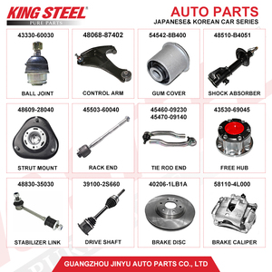 KINGSTEEL Nouvelle tige <span class=keywords><strong>de</strong></span> <span class=keywords><strong>direction</strong></span> avant gauche/droite certifiée ISO9001 48510-2S485 pour Nissan Navara D22 Pickup NP300 - Product Image 5