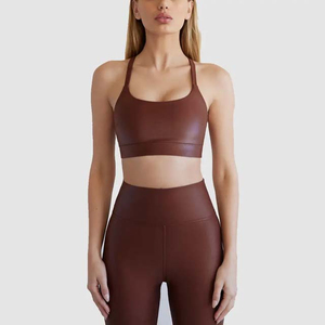 Sujetador Deportivo Sin Costuras de Alta Sujeción Personalizable para Mujer, Ropa de Yoga, Fabricación con MOQ Bajo, Tallas Grandes Disponibles - Product Image 2