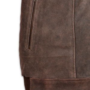 Veste en cuir pour homme de haute qualité, manches longues, vêtements d'hiver, respirante, séchage rapide, vestes en cuir sur mesure - Product Image 5