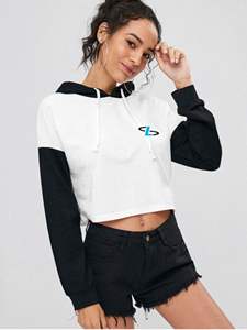 Nouvel Arrivage – Sweat à Capuche Court Décontracté pour Homme, Hiver, Uni, Coton/Polyester, Manches Longues, Haute Qualité, Respirant, Logo Frontal Doublé - Product Image 5