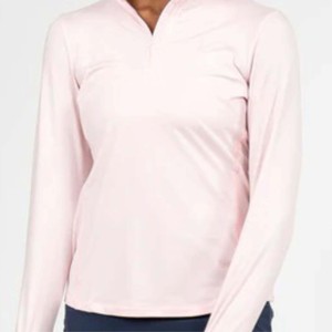 Camisa de rendimiento de manga larga de secado rápido para mujer, tela transpirable para entrenamiento y uso diario - Product Image 6