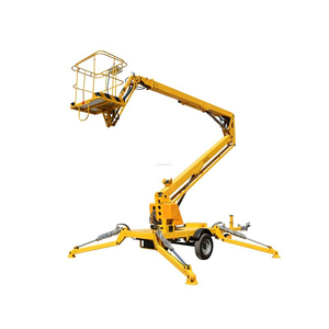 Hydraulic <b>Man</b> Lift Platform 14m 12m 10m 8m Cherry Picker Scissor Lift Mechanism Mobile Steel Trailer Mounted AC New Used 3m <b>Pump</b> - Product Image 6
