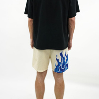 Shorts de basket-ball décontractés pour hommes, coupe rétro, imprimés par transfert thermique avec logo personnalisé, 100% polyester