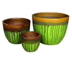 [Leo Nguyen Le] - Vente en gros de pots de fleurs en céramique émaillée pour l'intérieur/l'extérieur, pots de jardinage pour fournisseurs de jardinage - Product Image 3