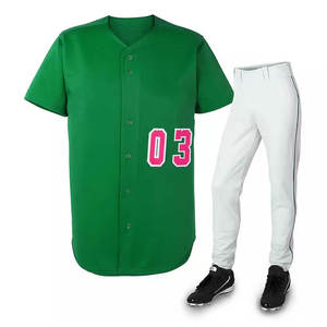 Camisetas de béisbol profesionales Uniformes de Entrenamiento Personalizados al por mayor para hombres, mujeres y jóvenes Softball - Product Image 1