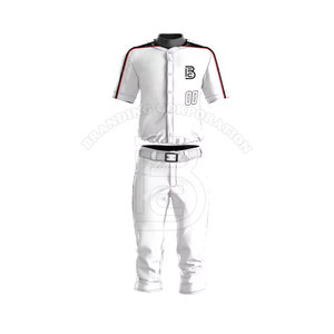 Uniforme de baseball Maillots de softball et pantalon OEM Uniforme de baseball séchage rapide sur mesure uniforme brodé de baseball - Product Image 1