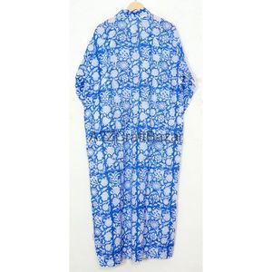 Kimono de algodón hecho a mano para mujer, bata japonesa con estampado Floral, ropa de playa única, ropa de dormir para la vida diaria, regalo para el Día de la madre - Product Image 6