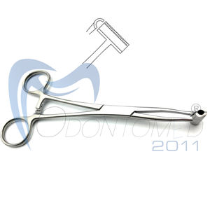 Pinzas rectas y curvas autoblocantes Ultimate Hemostat Acero inoxidable Marca personalizada Ce Logotipo personalizado Cirugía médica - Product Image 3