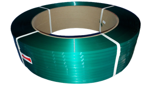 Sangle en PET de qualité supérieure pour l'extérieur, couleur verte, sangle en PET pour la solution de palettisation, fabrication en Inde - Product Image 4