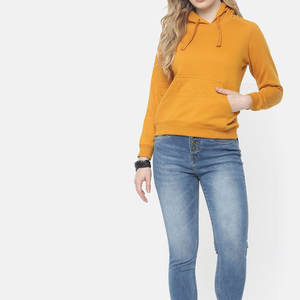 Respirant coupe-vent femmes sweats à capuche 100% coton fait grande taille femmes sweats à capuche bas quantité minimale de commande femmes sweats à capuche - Product Image 4